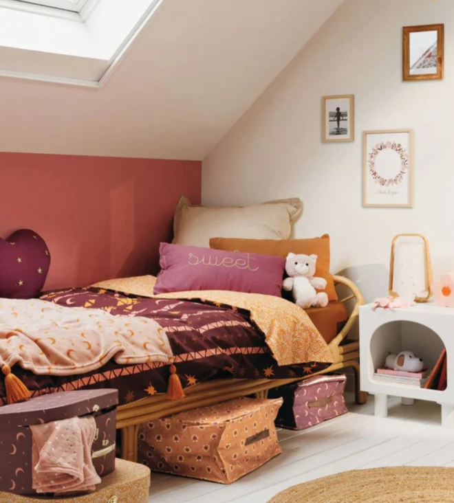 Pernă pentru copii Atmosphera Gauze, 50x30 cm