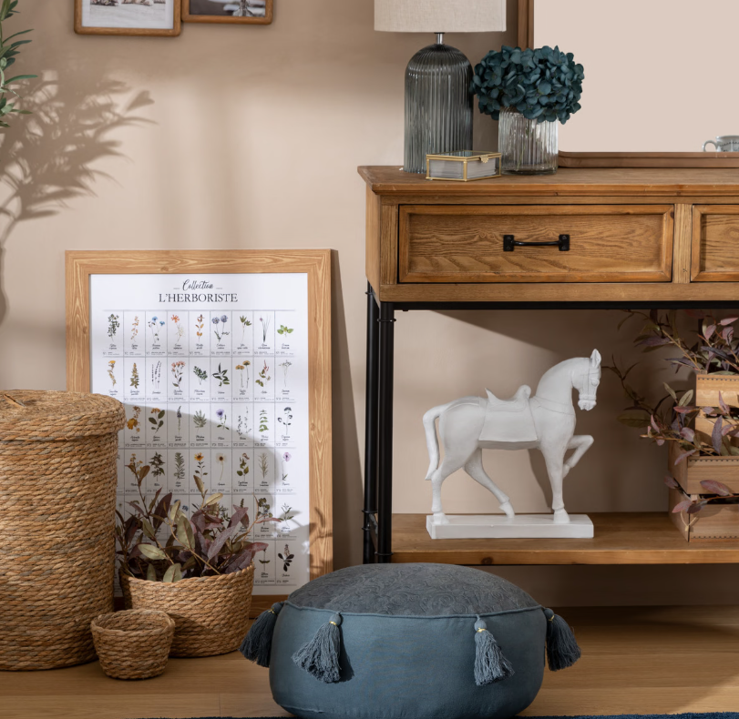 Puf pentru atmosferă de șezut Jacq, 43x18 cm, Bumbac