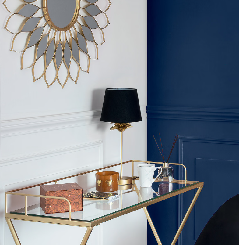 Lampă de masă Atmosphera Palm, 46 cm, Metal