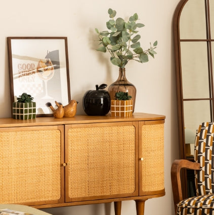 Colț de plante artificiale Atmosphera Family, 17 cm, diverse specii