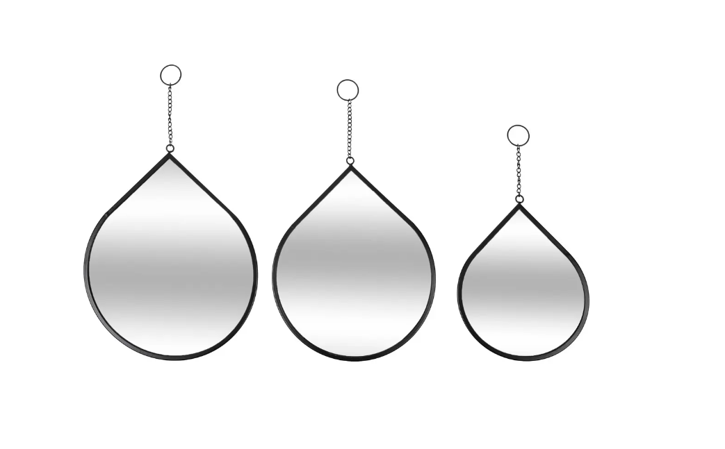 Set oglinzi Atmosphera, Leny, margine neagră