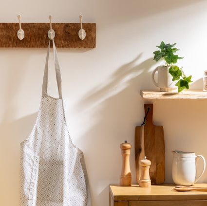 Șorț Atmosphere Etnik, 60x80 cm, Gri deschis