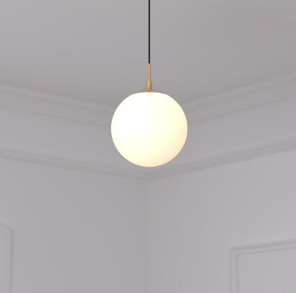 Lampă suspendată Atmosphera Dris, 20 cm, sticlă