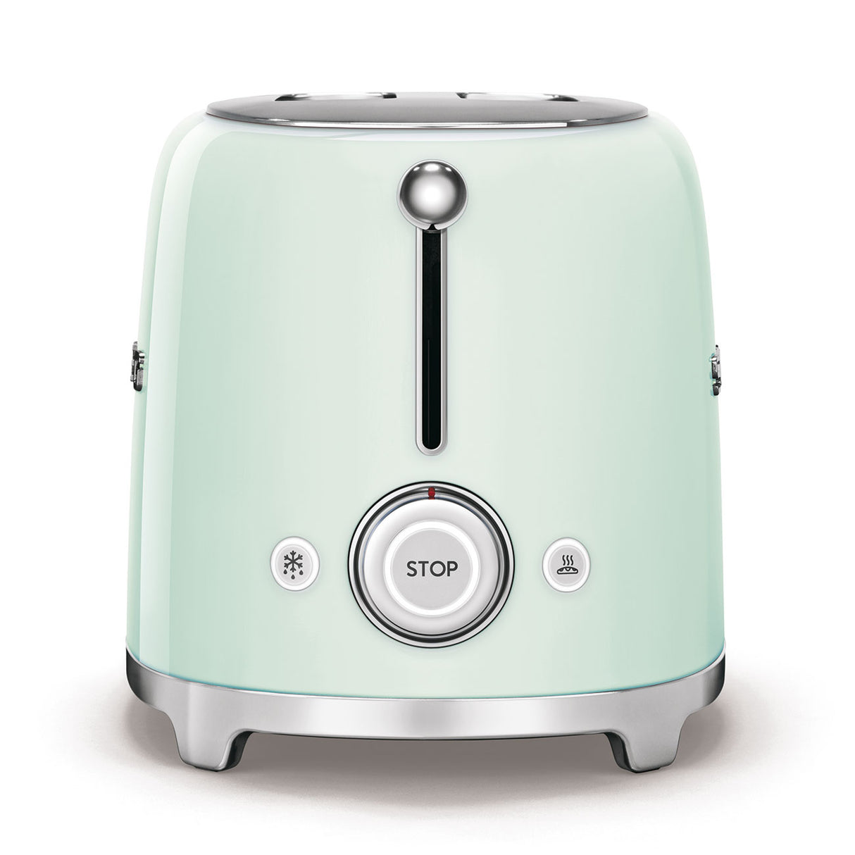Prăjitor de pâine SMEG TSF02PGEU, 1500W 2 felii, 6 niveluri de prăjire/ Verde pastel