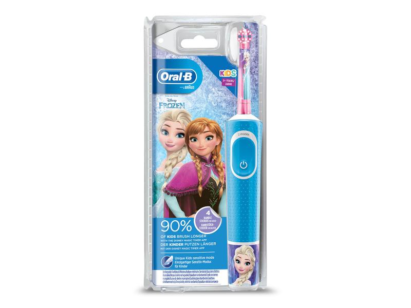 Periuță de dinți electrică pentru copii Oral-B Kids Frozen 241317, Albastră