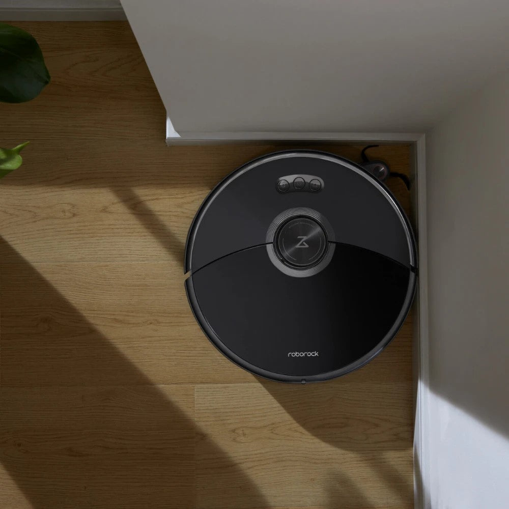 Aspirator cu mop Xiaomi Roborock S8 MaxV Ultra, 69W, 5200 mAh, stație de curățare automată, mop negru