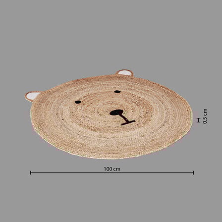 Covor pentru copii Atmosphere Bear, 100 cm