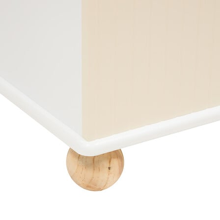 Comodă de depozitare pentru copii atmosphera Bouli, bej, 60 × 36 × 41,5 cm, MDF