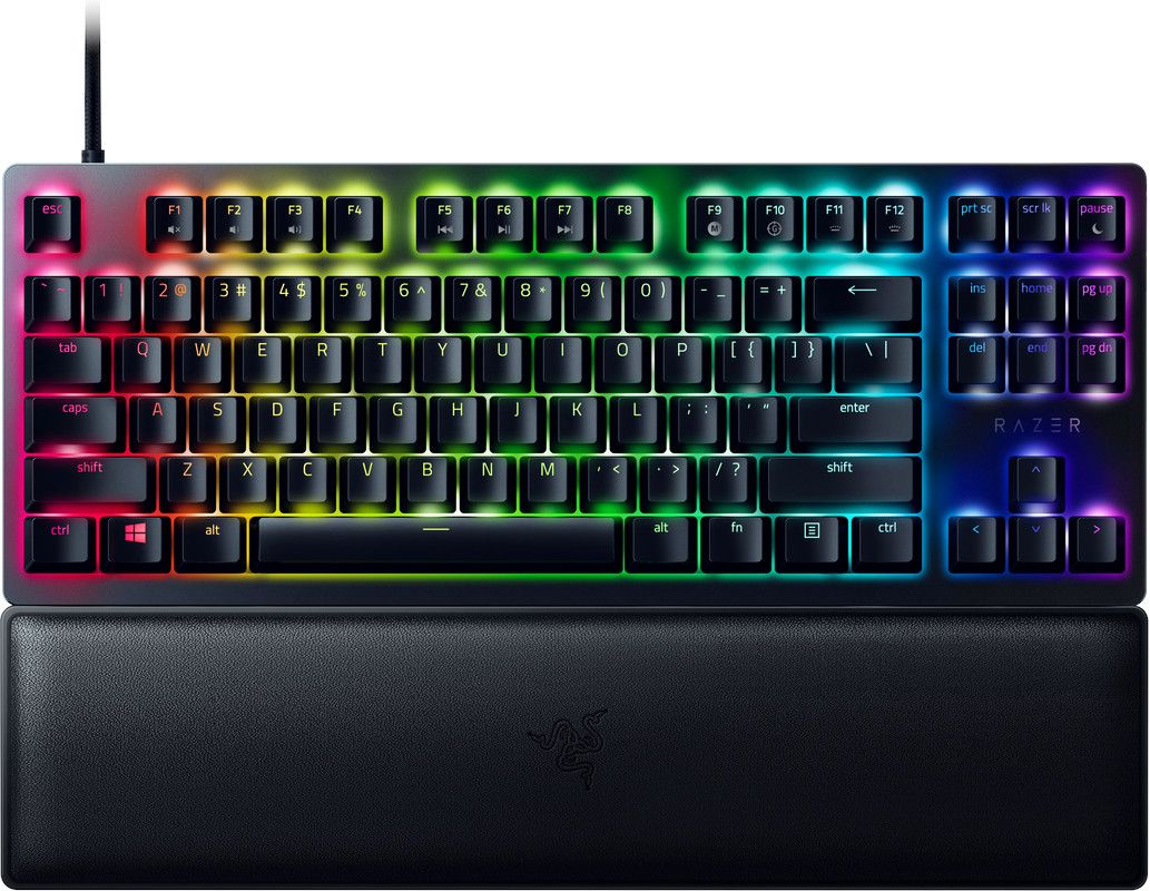 Tastatură Razer Huntsman V2 Tenkeyless1, switch-uri optice mov