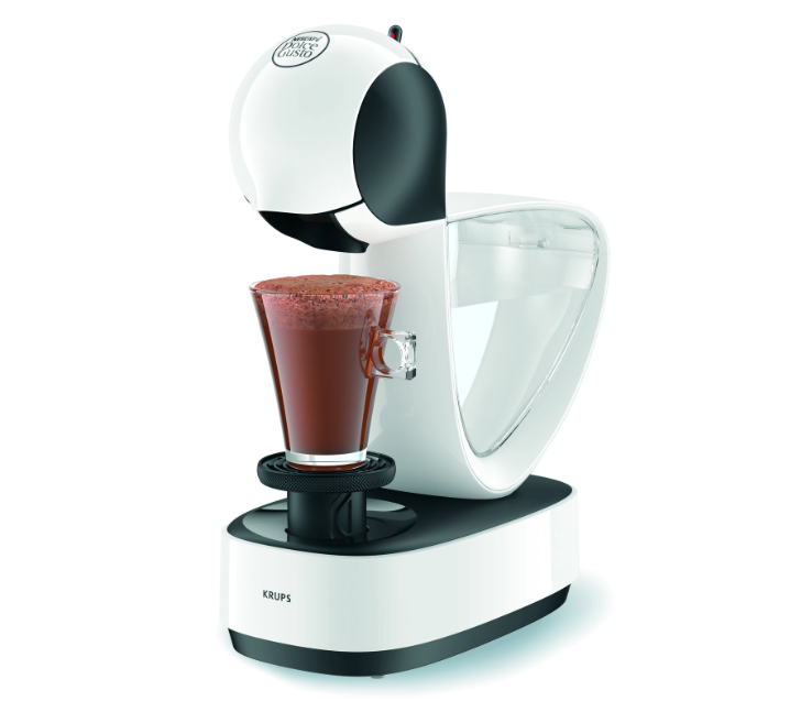 Espressor Krups Infinissima KP170131, 1500 W, 15 bar, funcție Eco, rezervor de 1,2 l, alb
