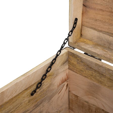 Comodă puf Atmosphera Silas, lemn de mango