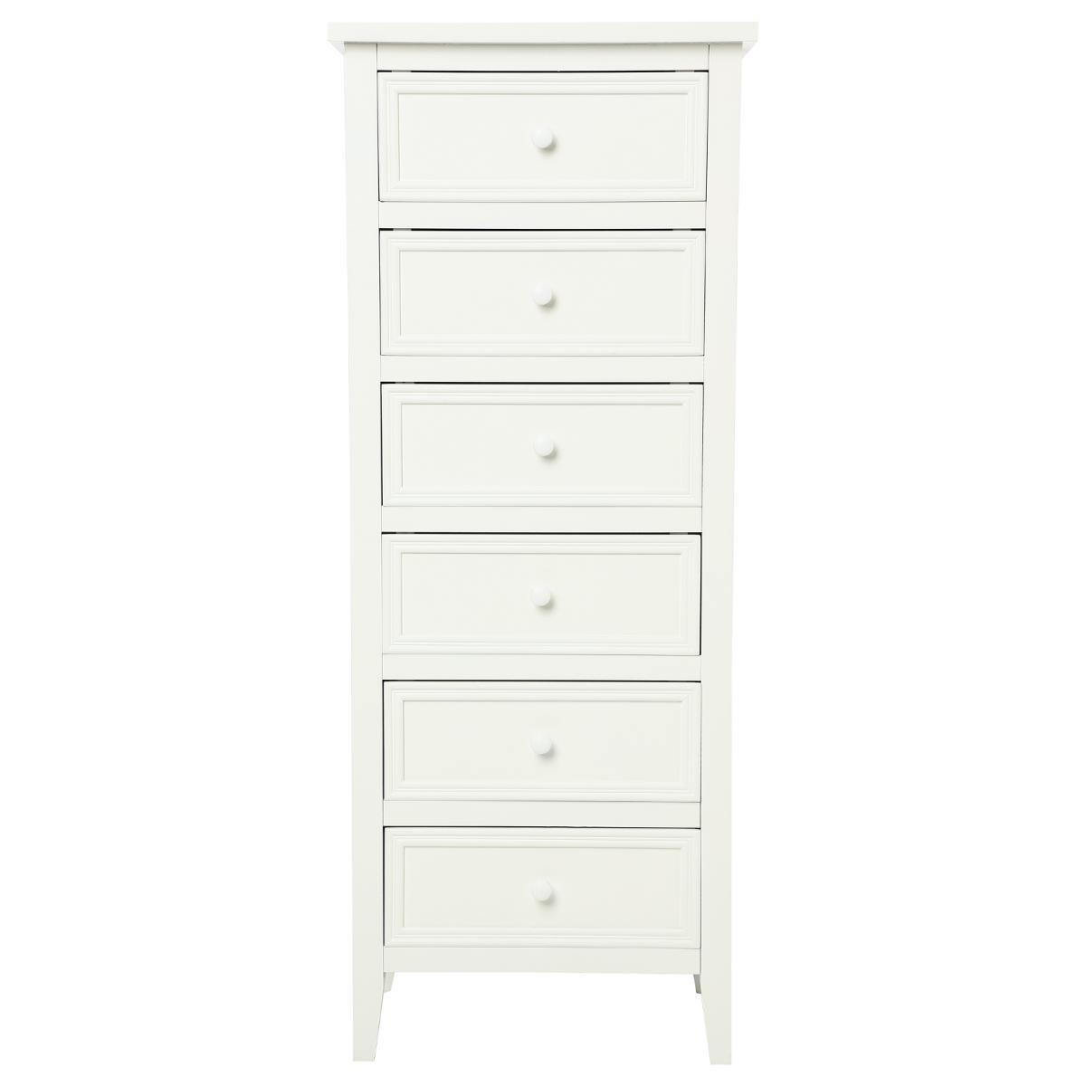 Comodă Atmosphera Charm, 6 sertare, MDF, 45x35x113 cm