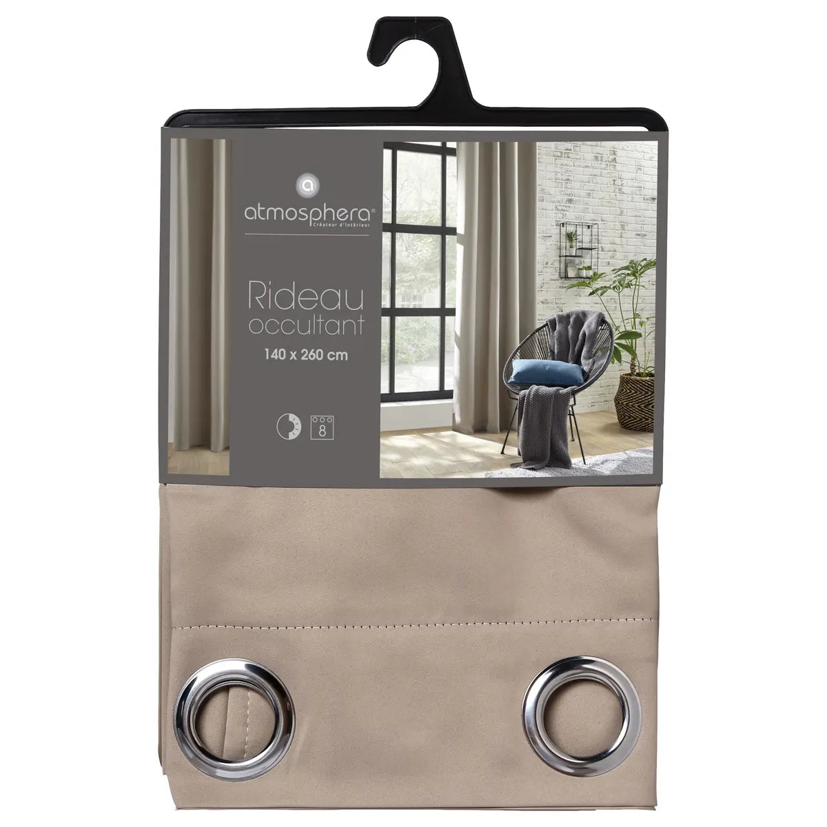 Perdea opacă Atmosferă, 140x260 cm