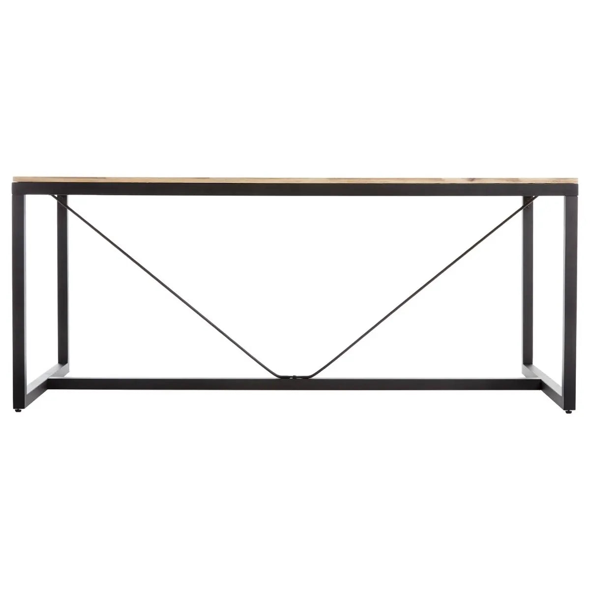 Masă de dining Edena, 180x 90 cm, lemn de salcâm