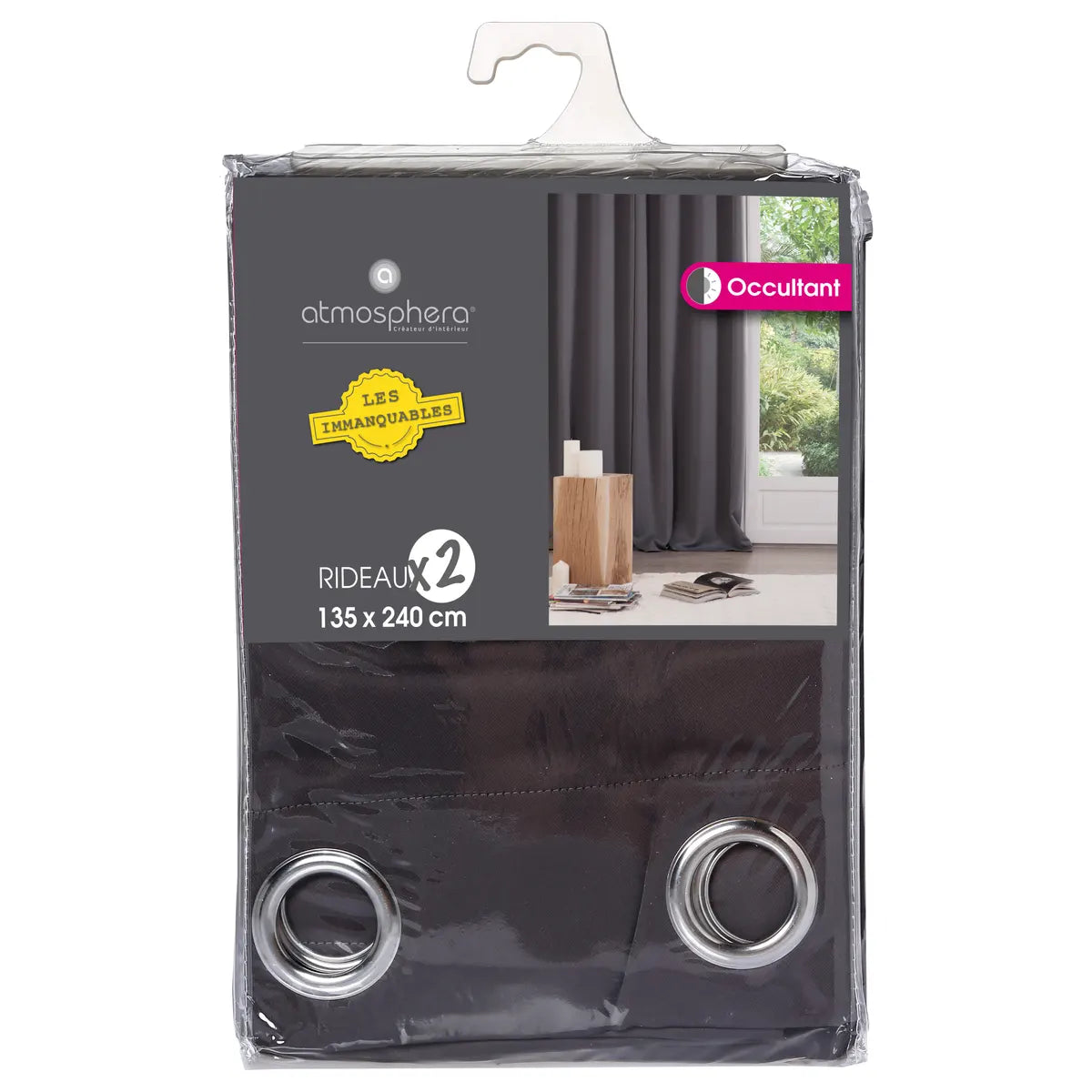 Set de perdele opace Atmosphere, 135x240 cm, 2 buc.