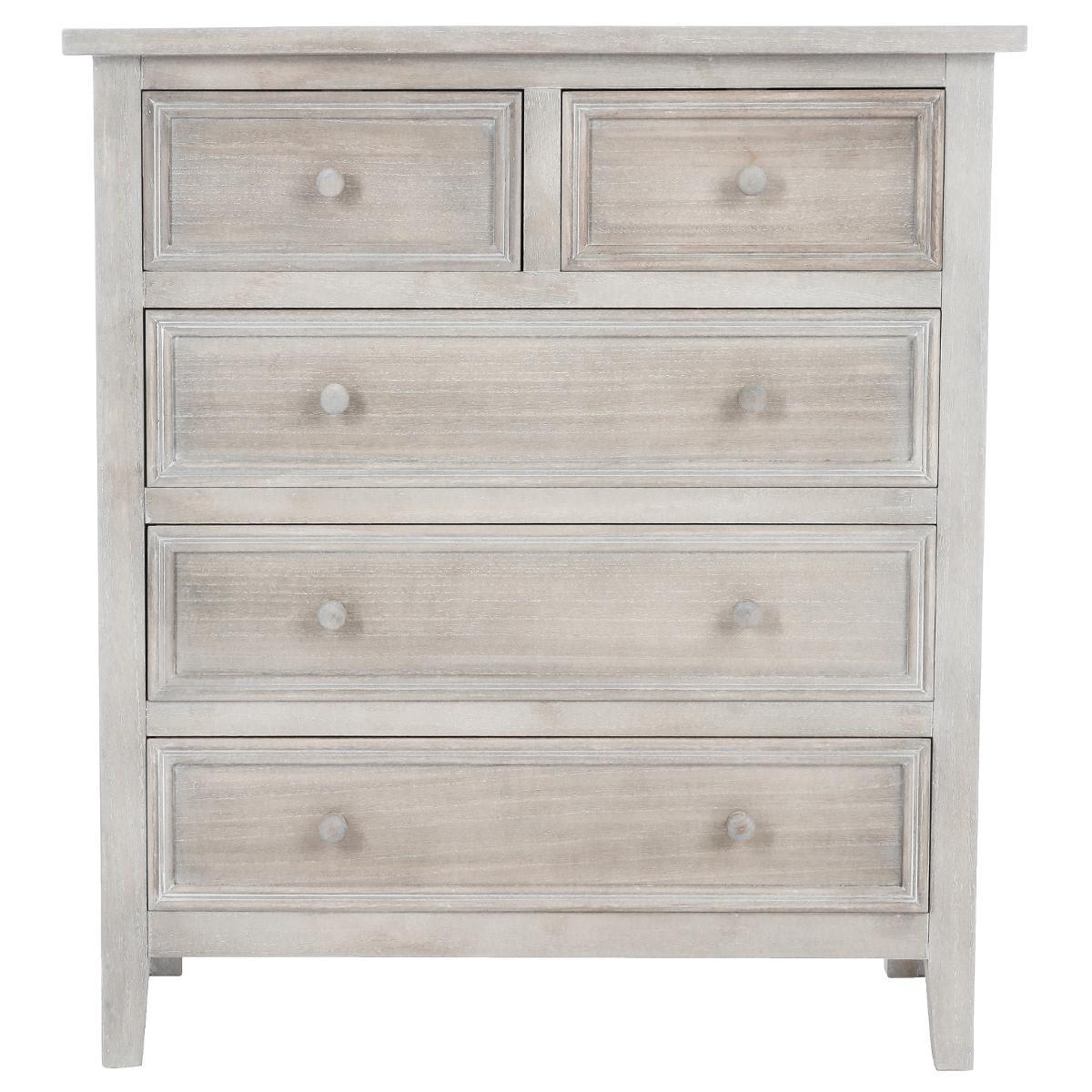 Comodă Atmosphera Charm, 5 sertare, MDF, 73x35x81 cm