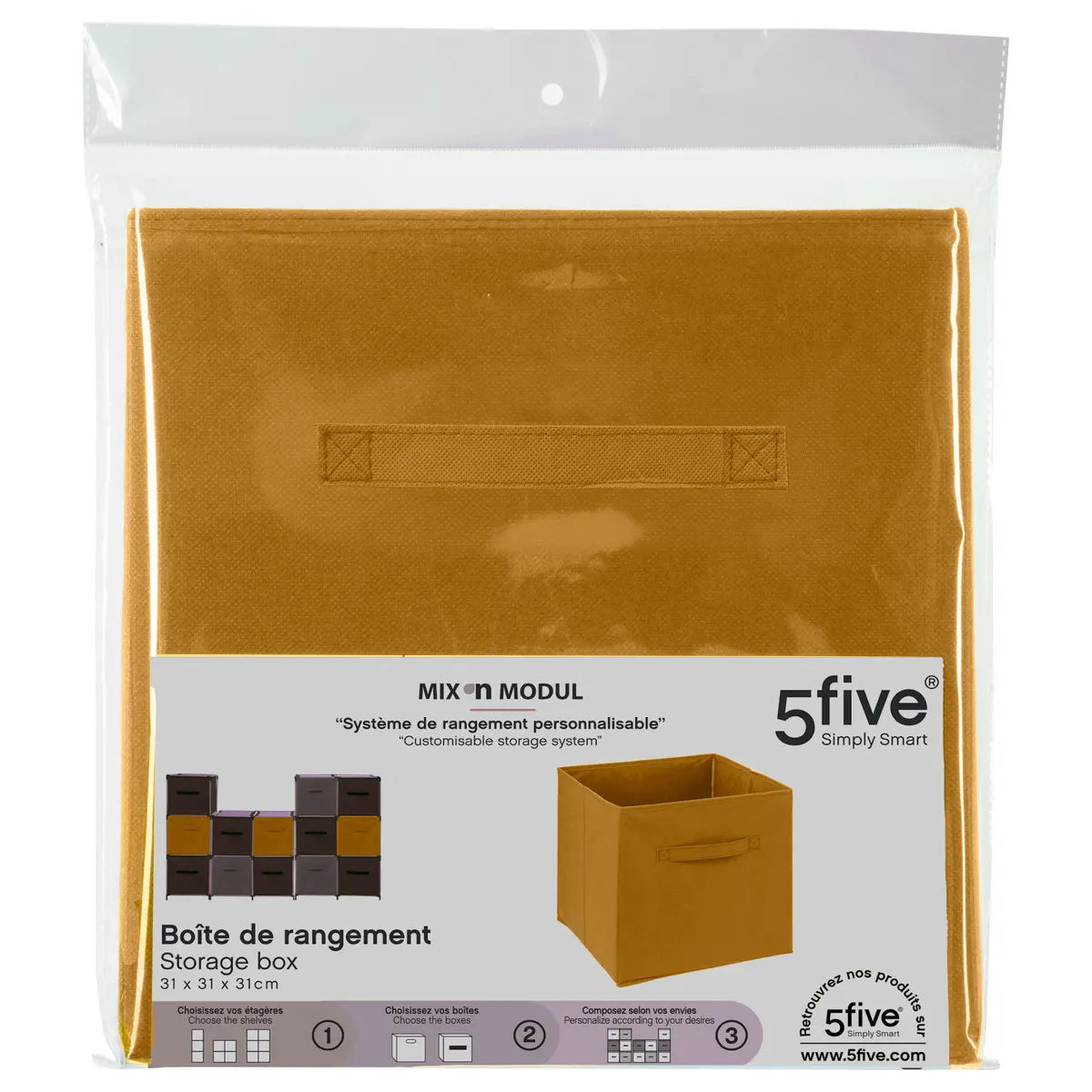 Cutie de depozitare 5five Mix & Modul Entry-level, 31x31 cm