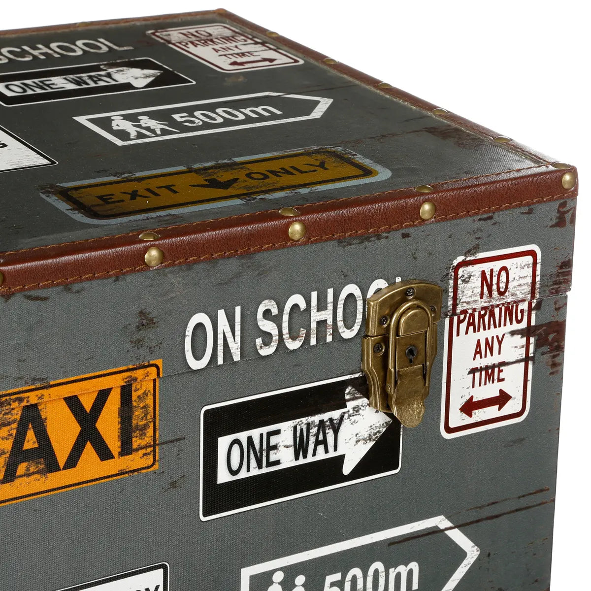 Set cutii de depozitare Atmosphera Bryce, 4 buc., MDF