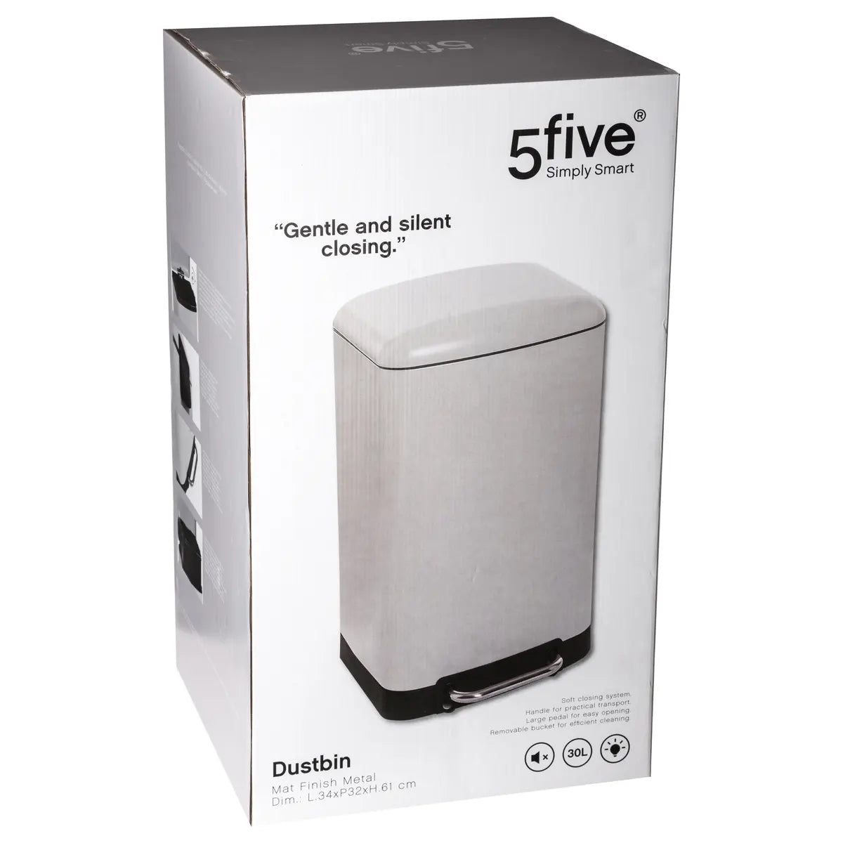 Coș 5five Ariane, Metal, 30 L