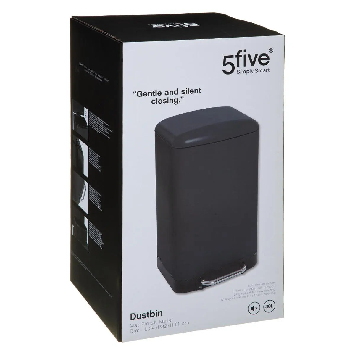 Coș 5five Ariane, Metal, 30 L