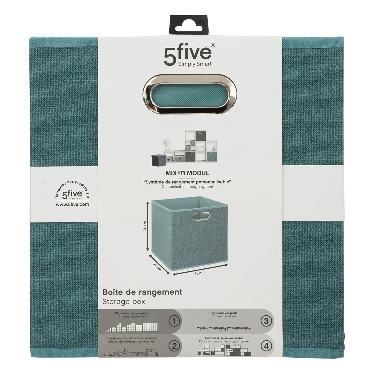 Cutie de depozitare 5five Mix & Modul, Melange, 31x31 cm