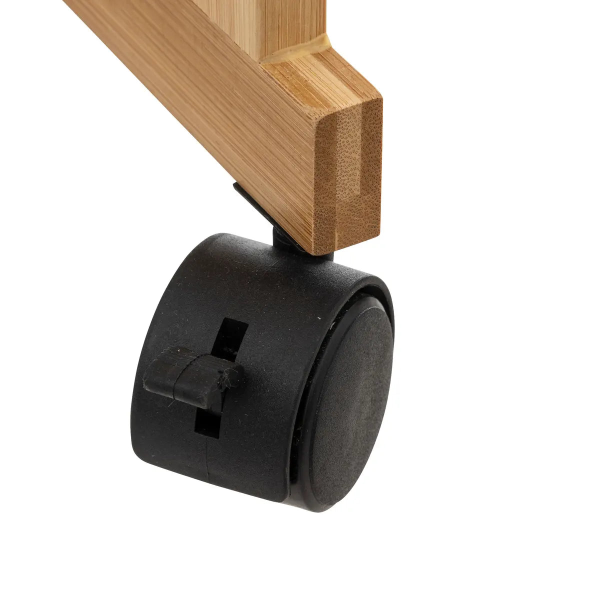 Raft 5five Natureo pe roți, alb, 3 niveluri