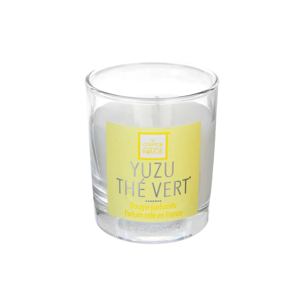 Lumânare parfumată Atmosphera Elea, Yuzu, Sticlă, 190 g