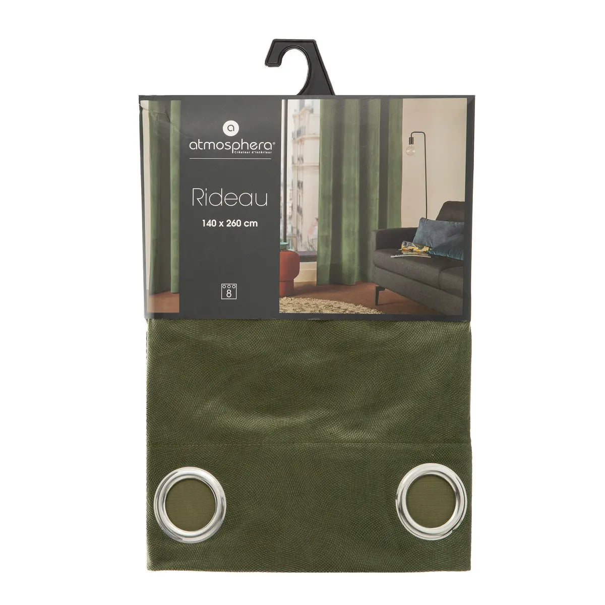 Perdea atmosferă Lilou, 140x260 cm