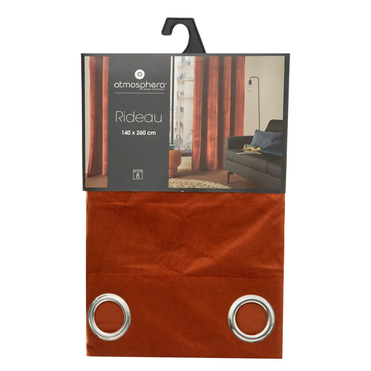 Perdea atmosferă Lilou, 140x260 cm