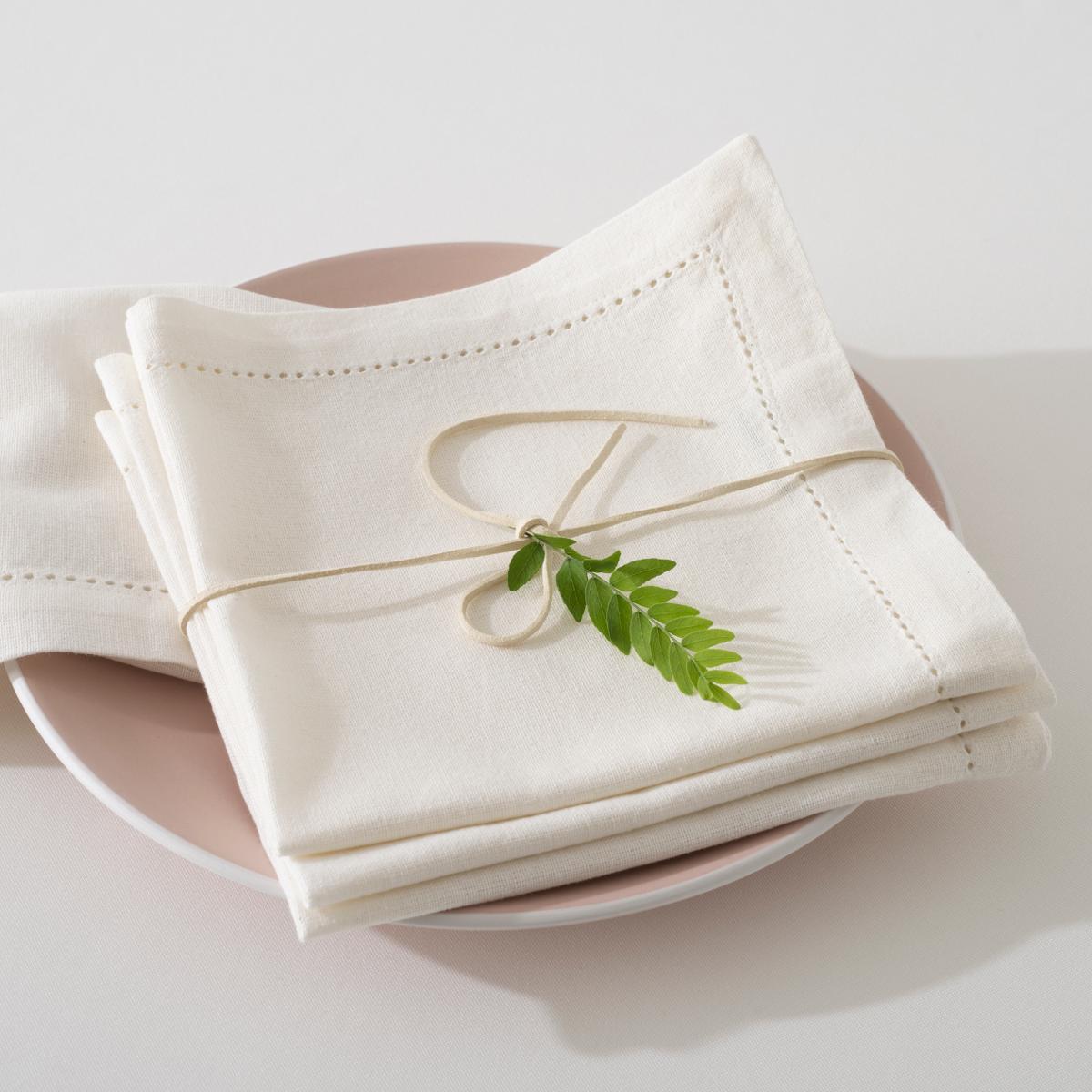 Set prosoape Atmosphera Chambray, 40x40 cm, 4 buc.