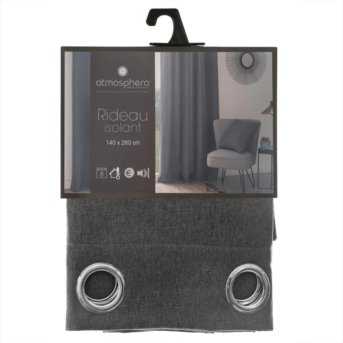 Cortina termică atmosferică Tim, 140x260 cm