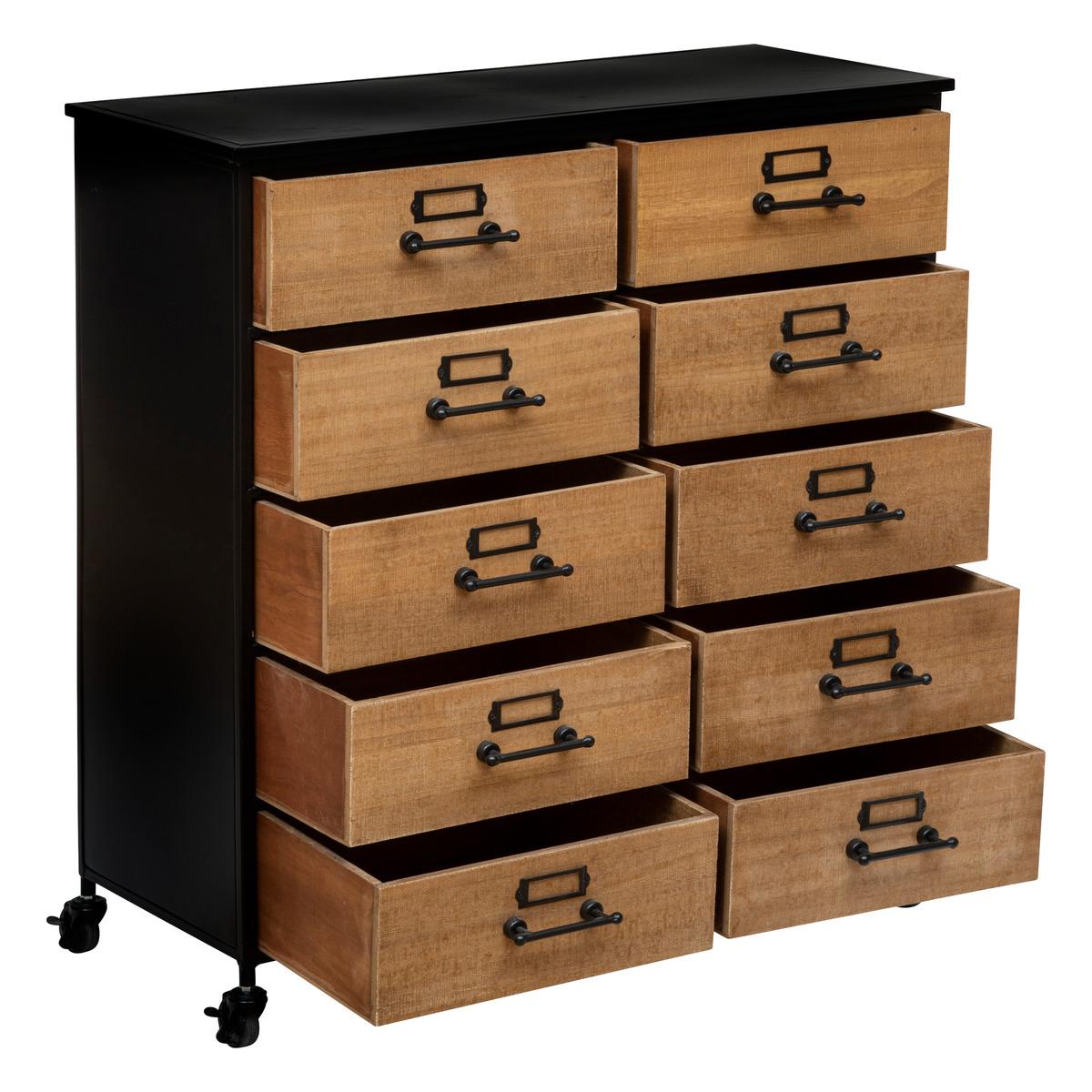 Comodă Atmosphera Baris, 10 sertare, MDF