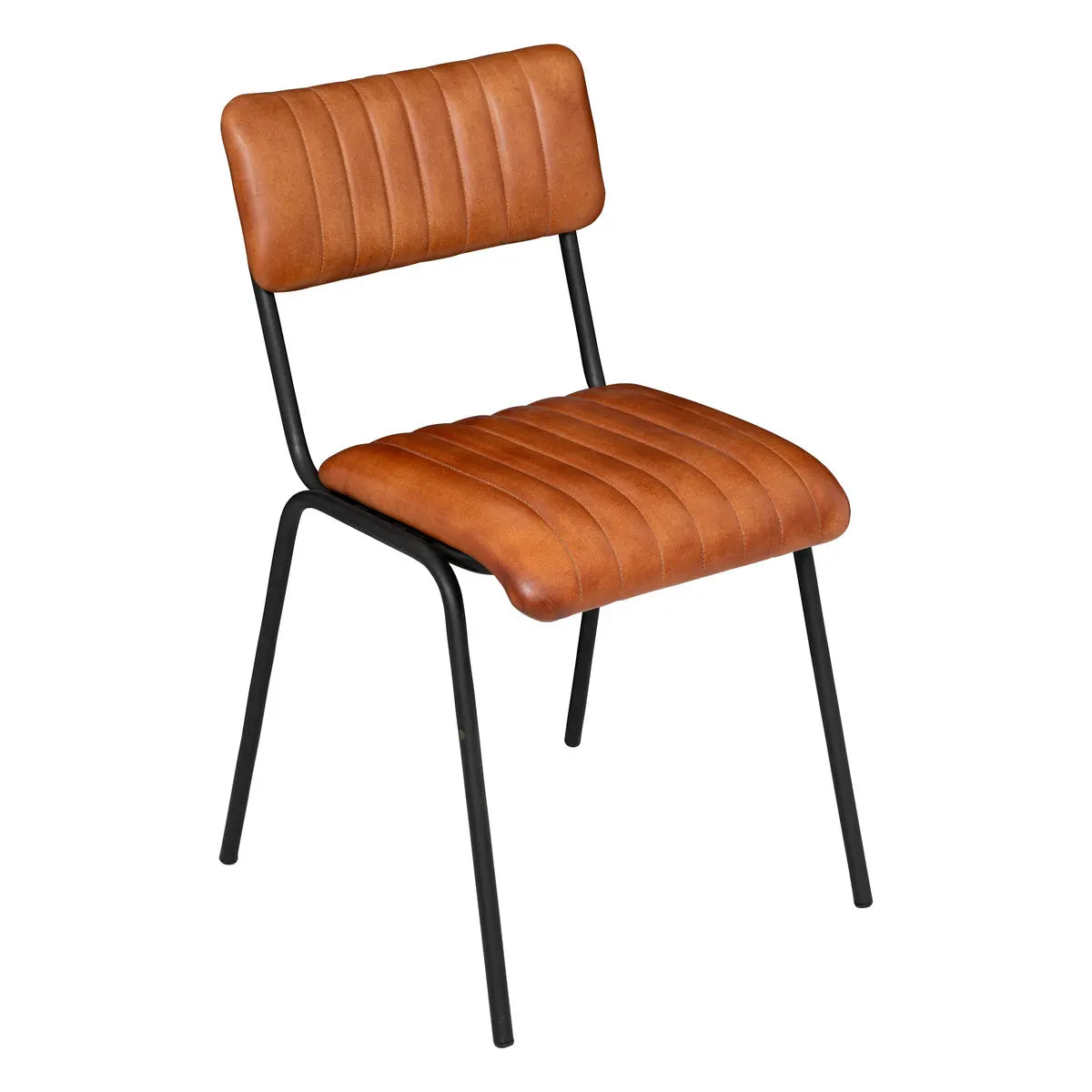 Scaun de sufragerie Atmosphera Dario, piele naturală