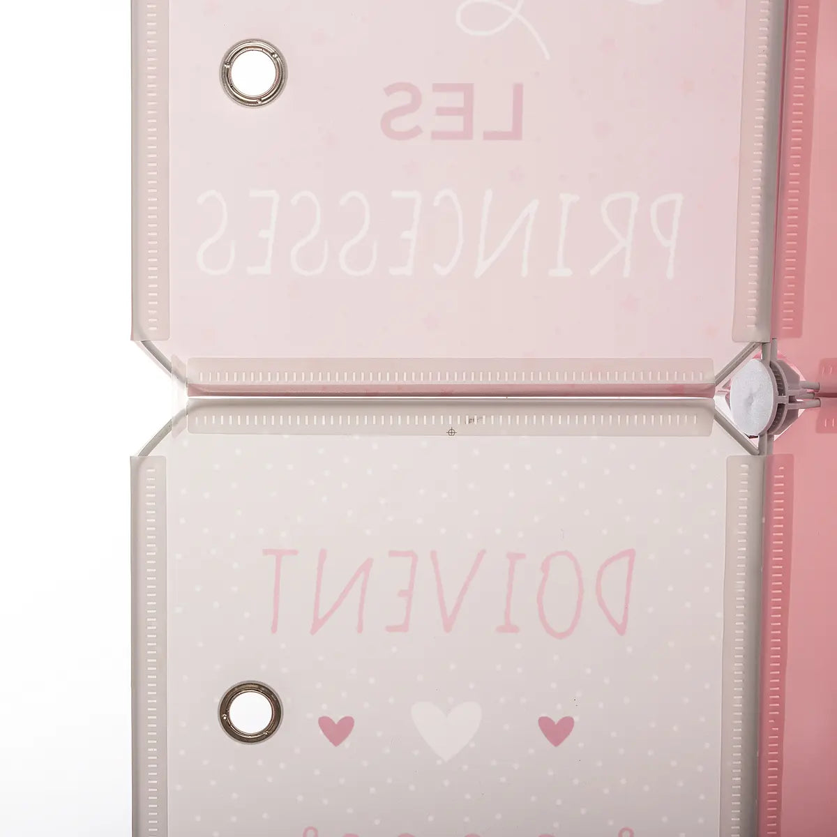 Dulap textil pentru copii Atmosphera, 139 cm, roz