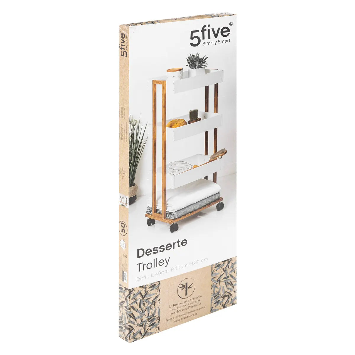 Raft Natureo 5five pe roți, 4 niveluri