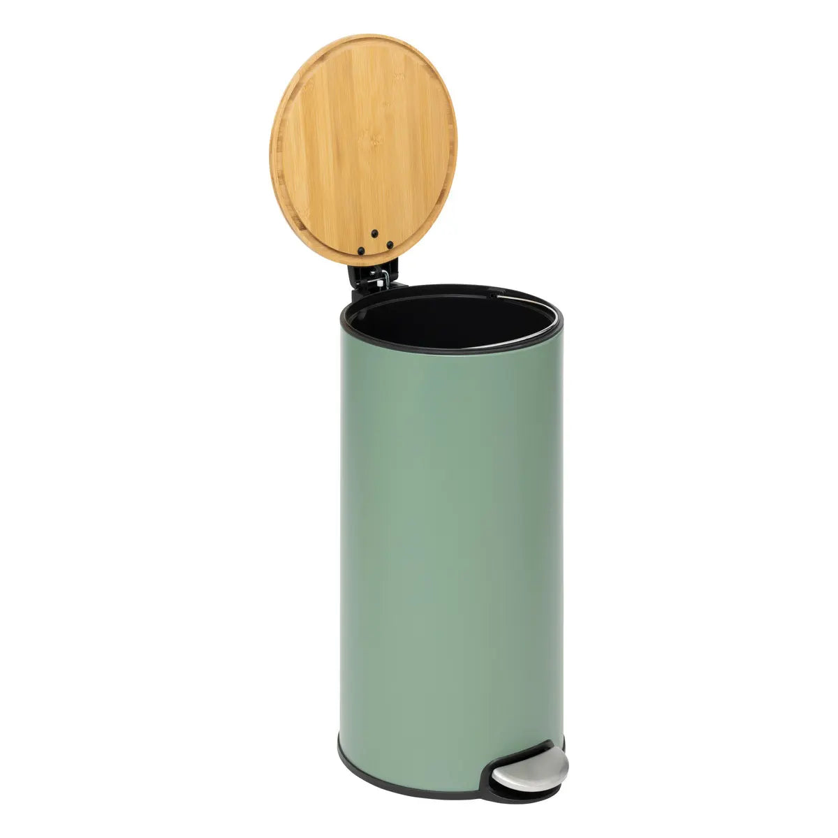 Coș 5five Modern Color, Metal și bambus, 30 L