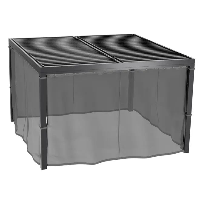 Основа за беседка Hesperide Majae, Алуминий, 3.6x3.6 m