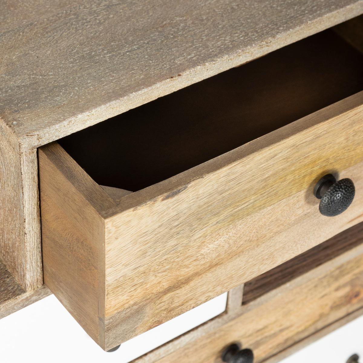 Comodă Atmosphera Koval, 8 sertare, lemn de mango