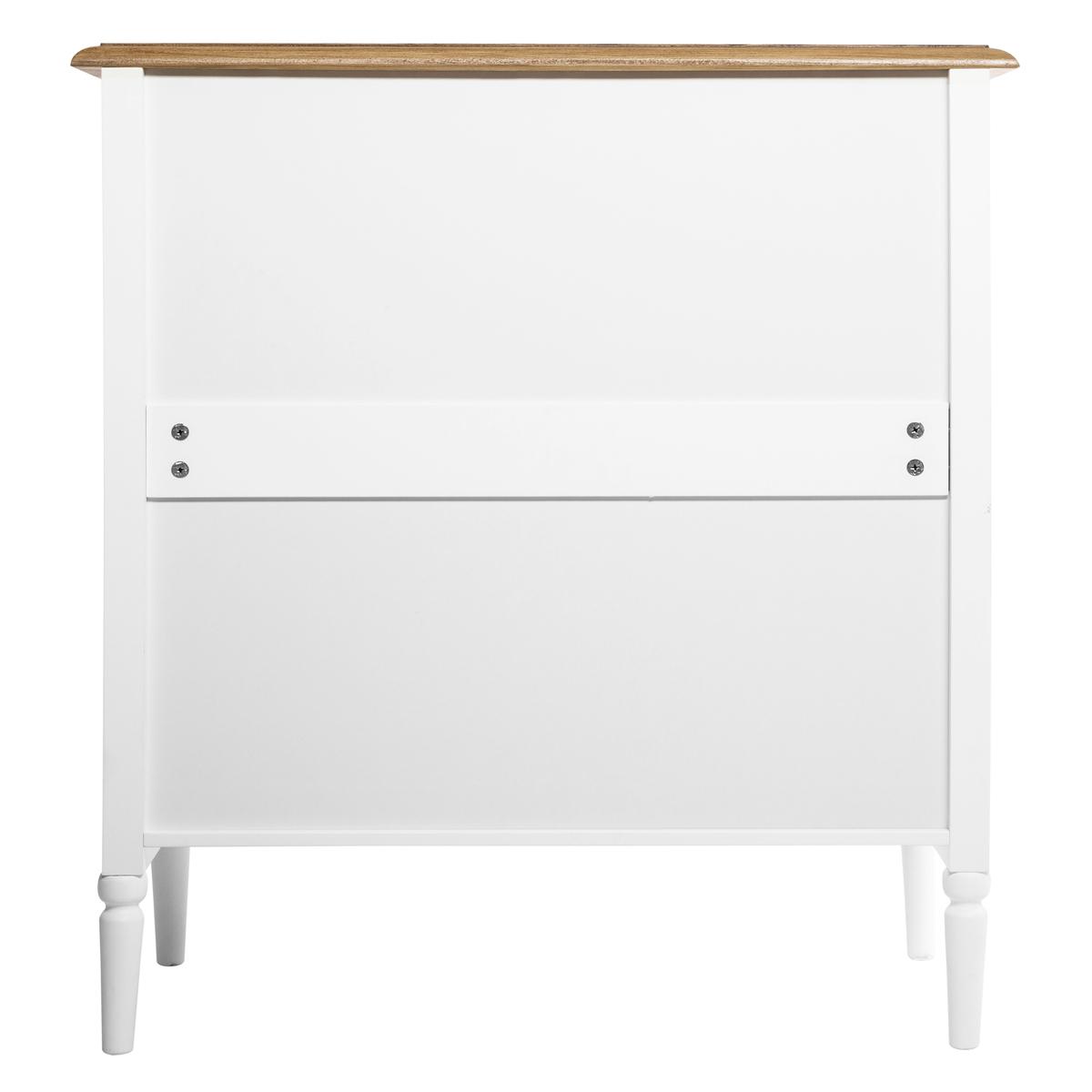 Comodă Atmosphera Solen, 4 sertare, MDF, Alb