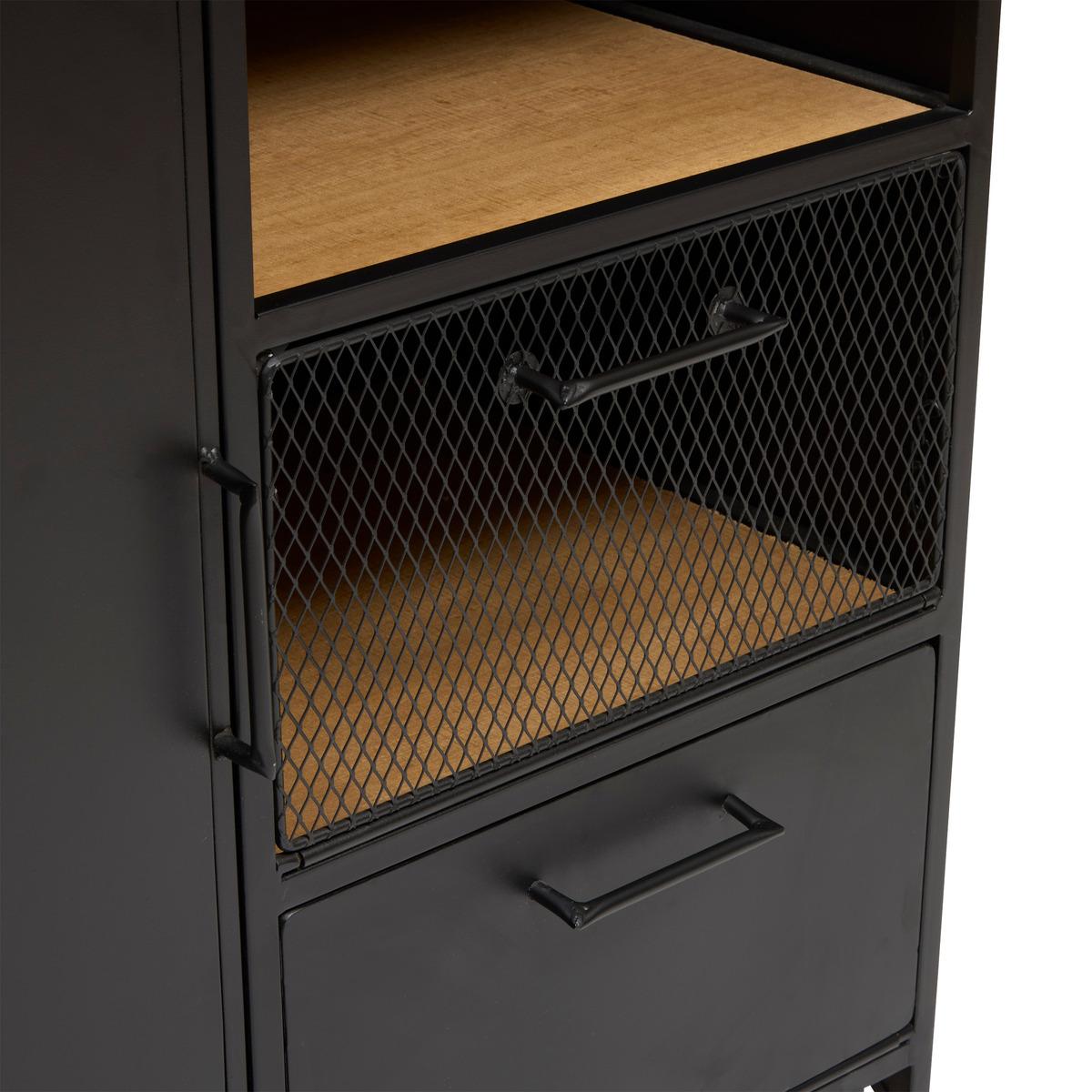 Cabinet atmosferă Cierna, 80x85 cm, Negru