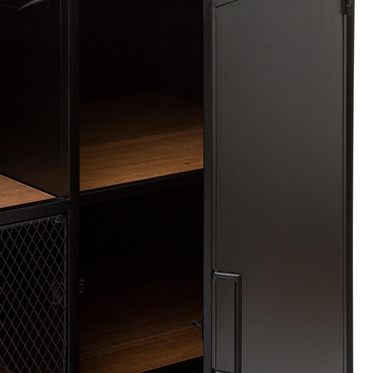 Dulap Atmosphera Cierna, 140x85 cm, Negru