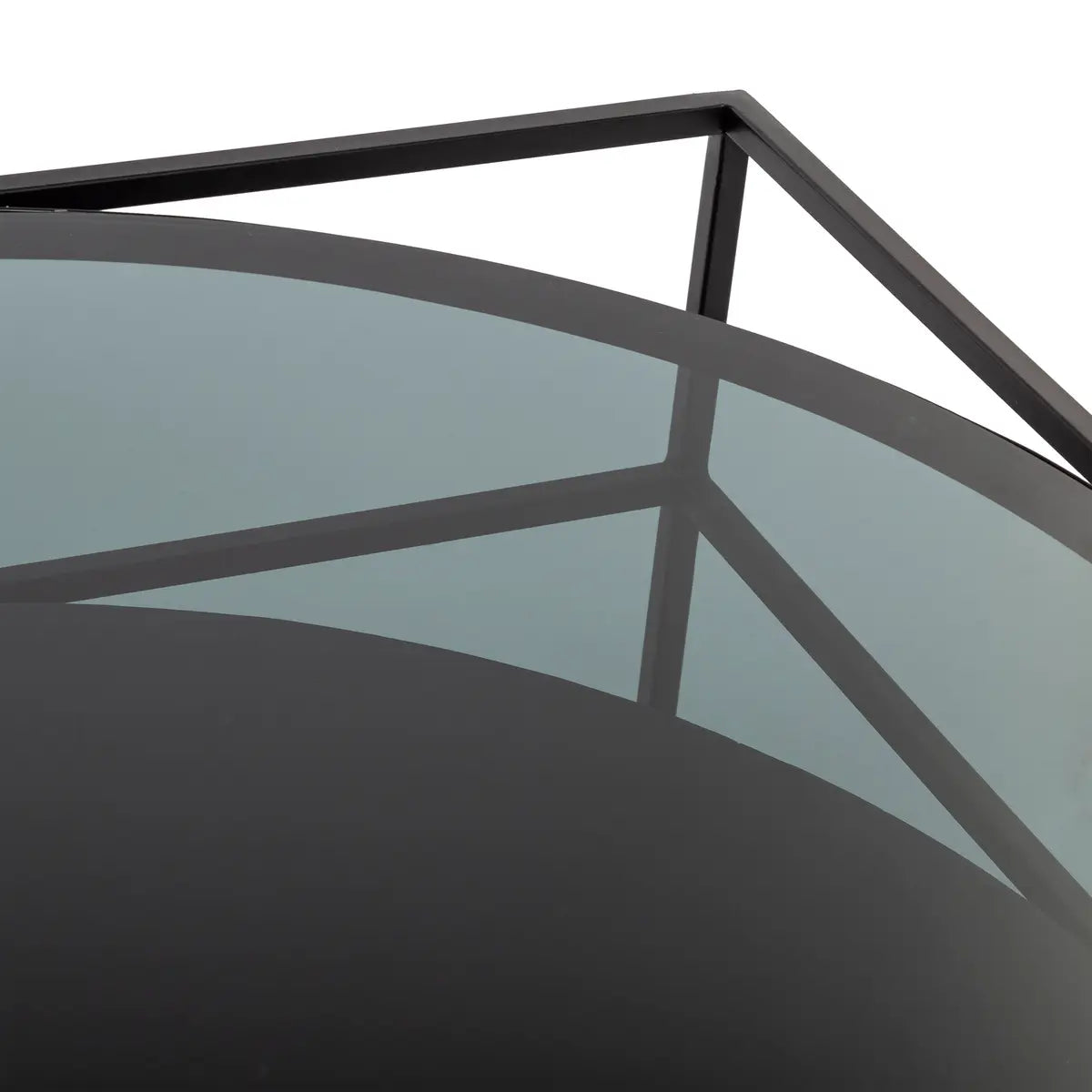 Masă de cafea Atmosphera Yoho, 90x90 cm, Negru