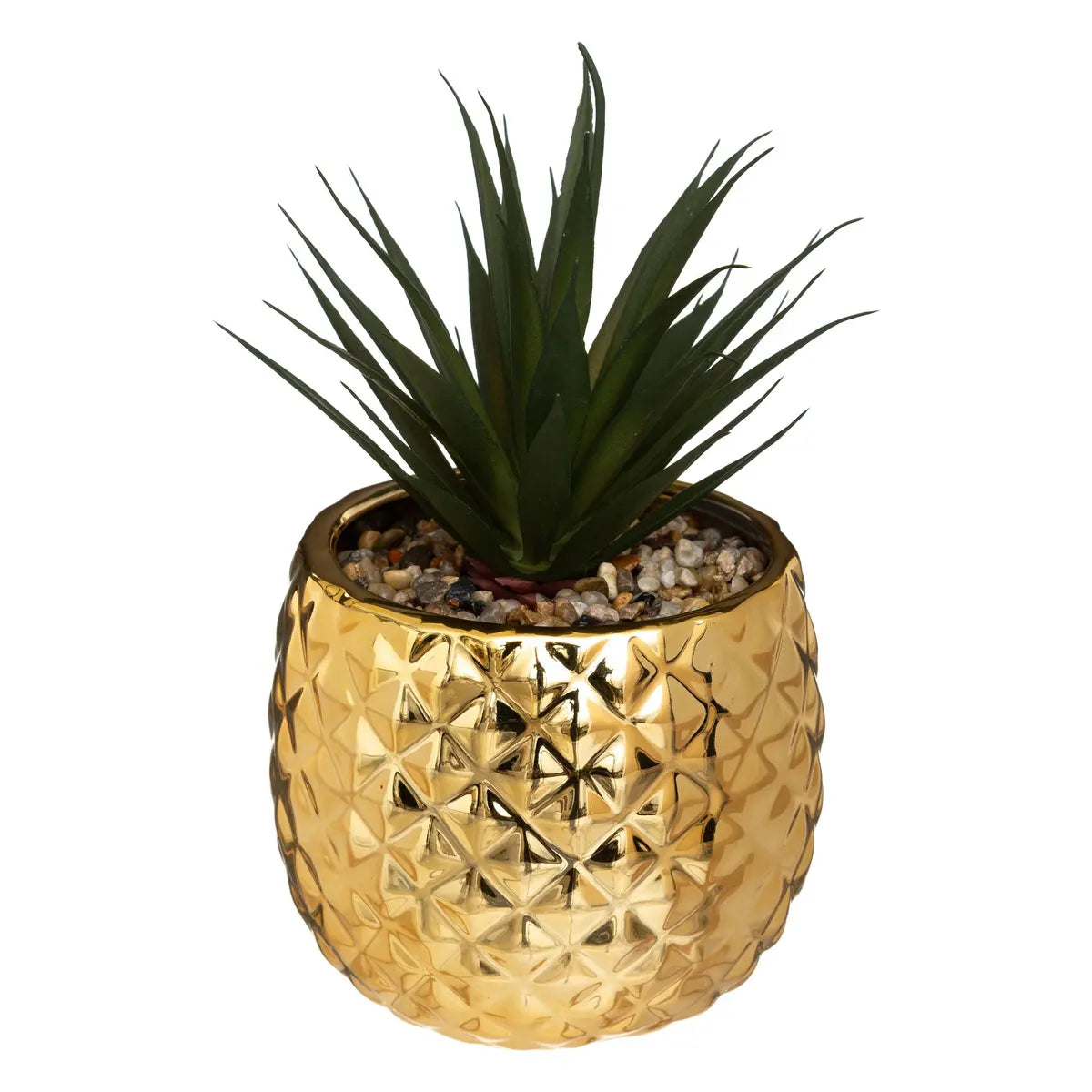 Atmosferă de plantă artificială Ananas, 21 cm, Diverse tipuri