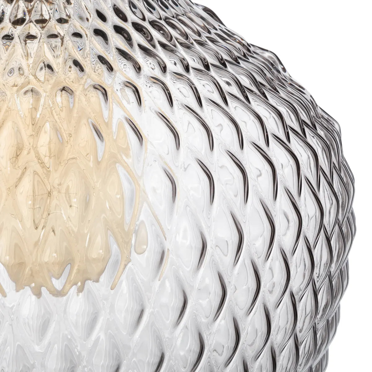 Lampă suspendată Atmosphera Omaha, 21 cm, sticlă