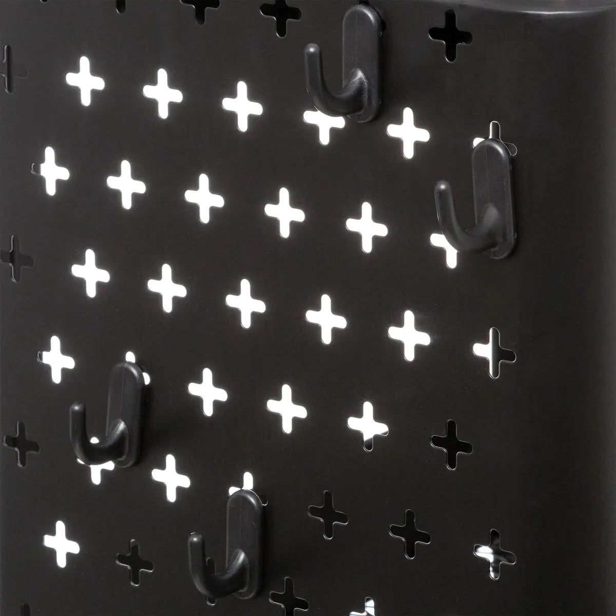 Cărucior de bucătărie 5five, Negru, Metal, Perforat