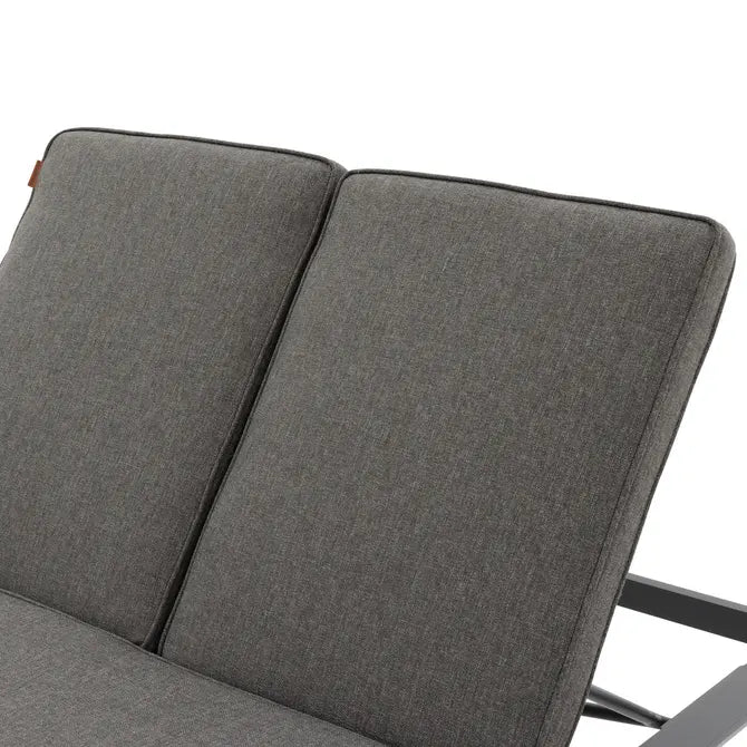 Двоен алуминиев шезлонг Hesperide Evasion