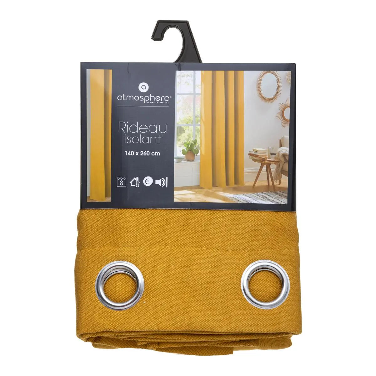 Cortina termică atmosferică Isa, 140x260 cm