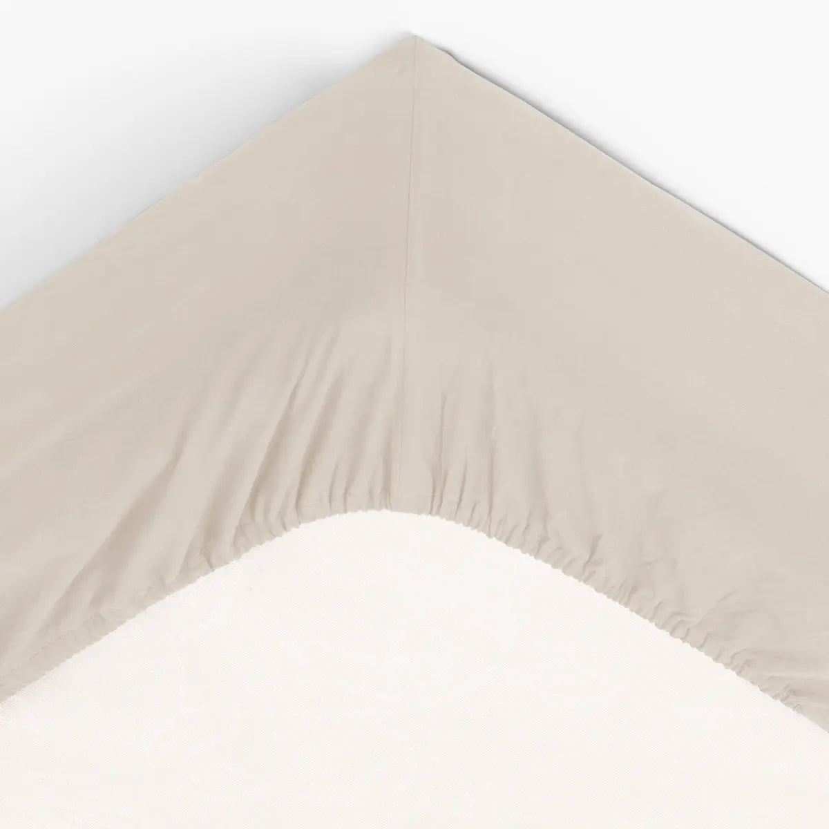 Cearșaf cu elastic Atmosphera, 140x190 cm, culoarea fildeșului