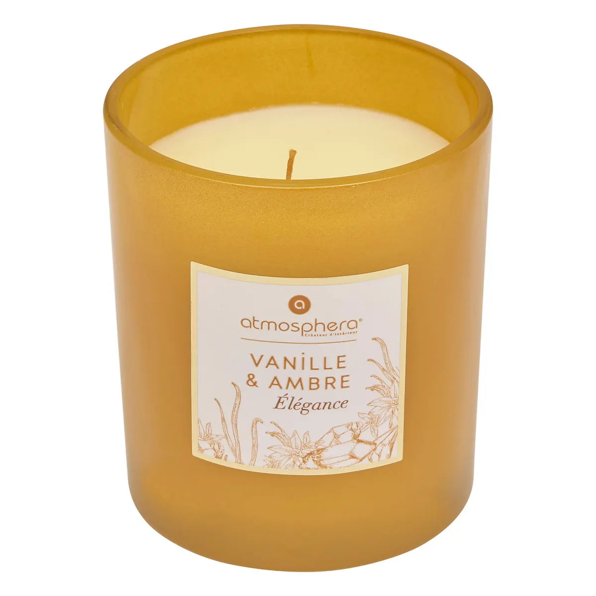 Lumânare parfumată Atmosphera Mael, Sticlă, 190 g