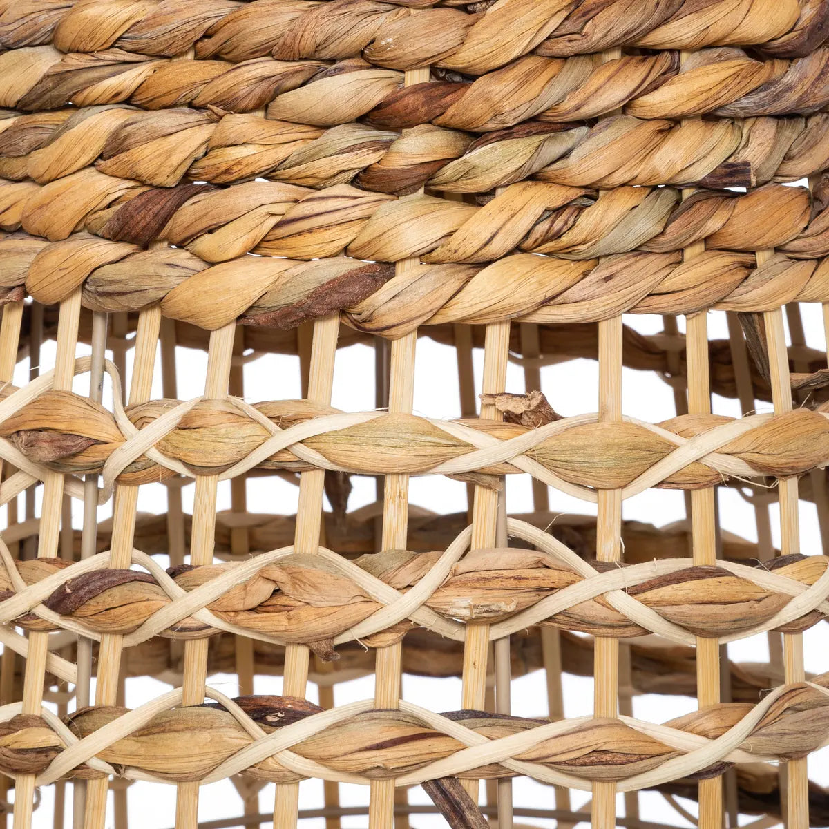 Lampion atmosphera Nisip, Lemn, Natural, 118 cm